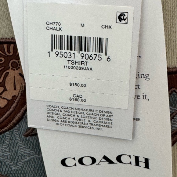 Coach T Shirt - Picture 7 of 7